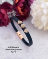 AD Diamond Rose Gold Fancy Bracelets Accessories Catalog