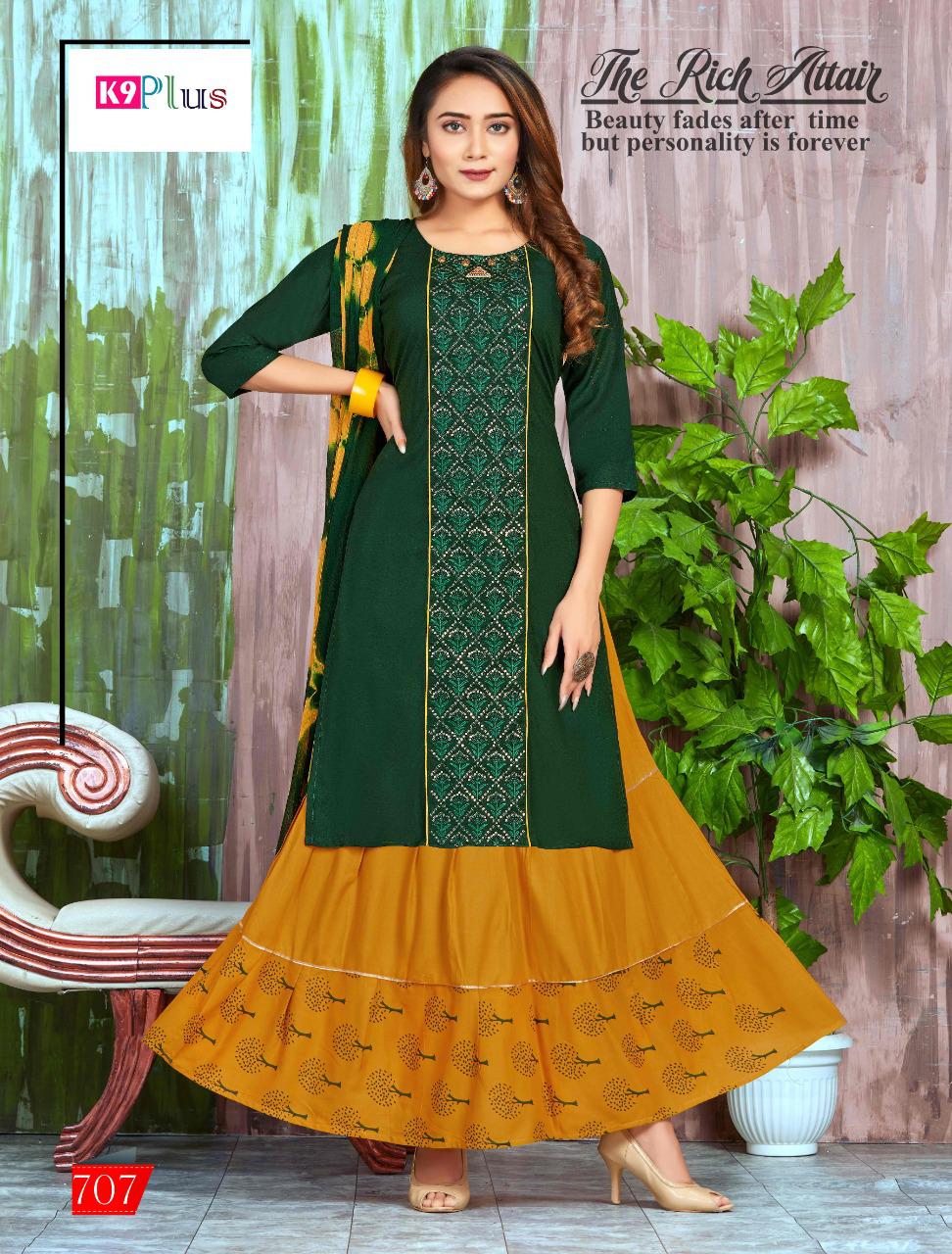 K9 Plus Latest Designer Sharara And Plazzo Suit Collection 