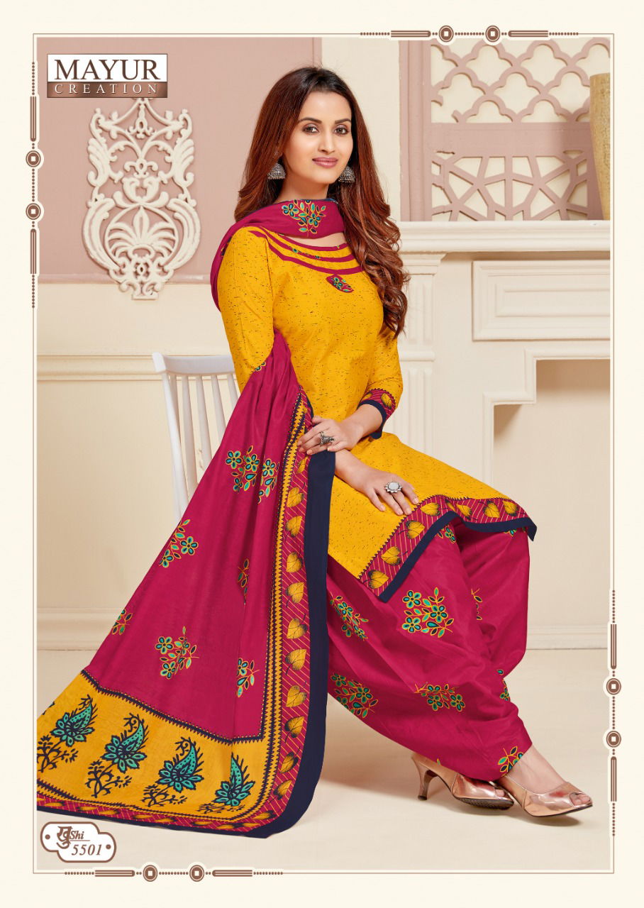 Mayur Khushi Patiyala Latest Fancy Designer Regular Casual Wear Readymade Cotton Salwar Suit Collection
