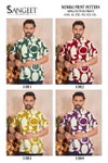 Sangeet Mumbai Print Pattern Cotton Casual Wear Mens Shirt Suppliers In India
