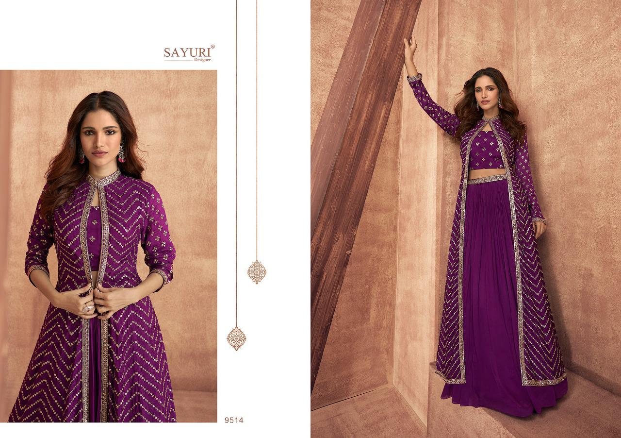 Sayuri Impression Fusion E To I Wedding Salwar Suit Catalog
