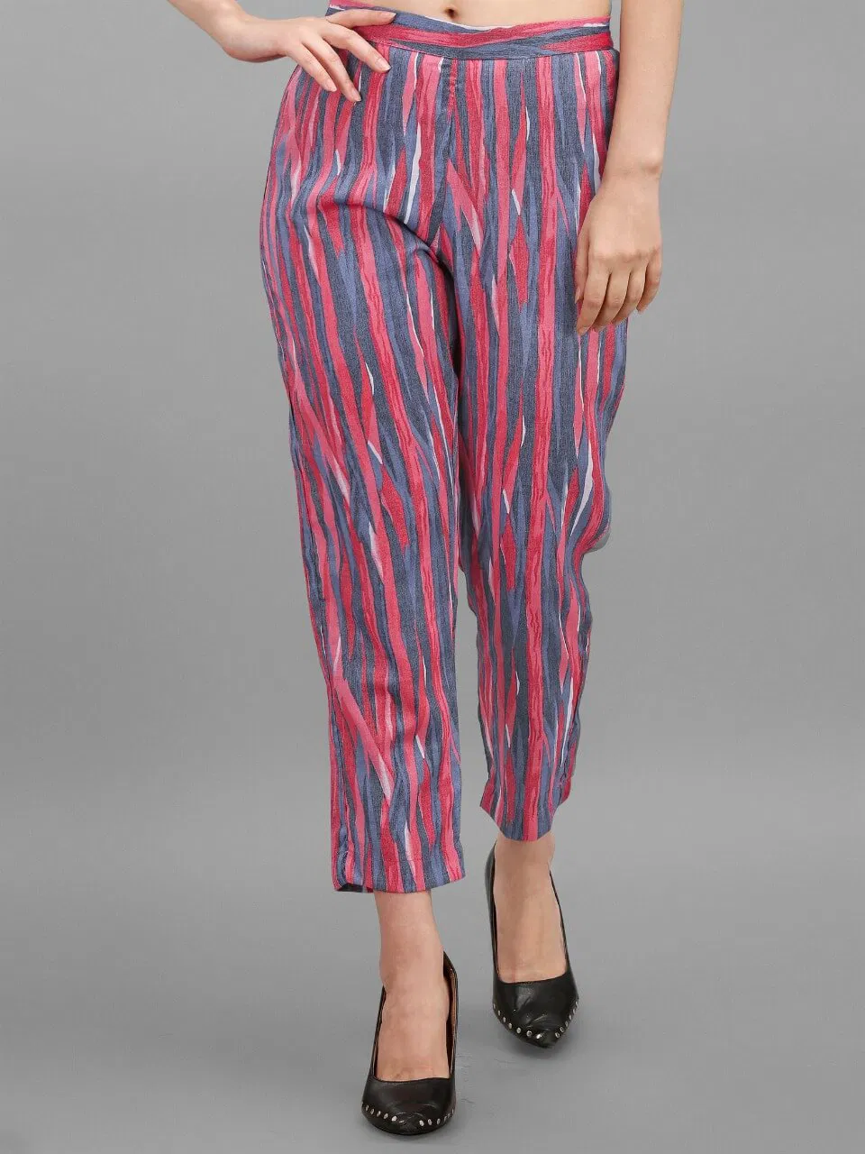 Pent 1 Latest fancy Designer Regular Wear Printed Cotton Western Collection
