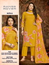 Range Rover 3476 By Bipson Viscose Muslin Dress Material Exporters In India