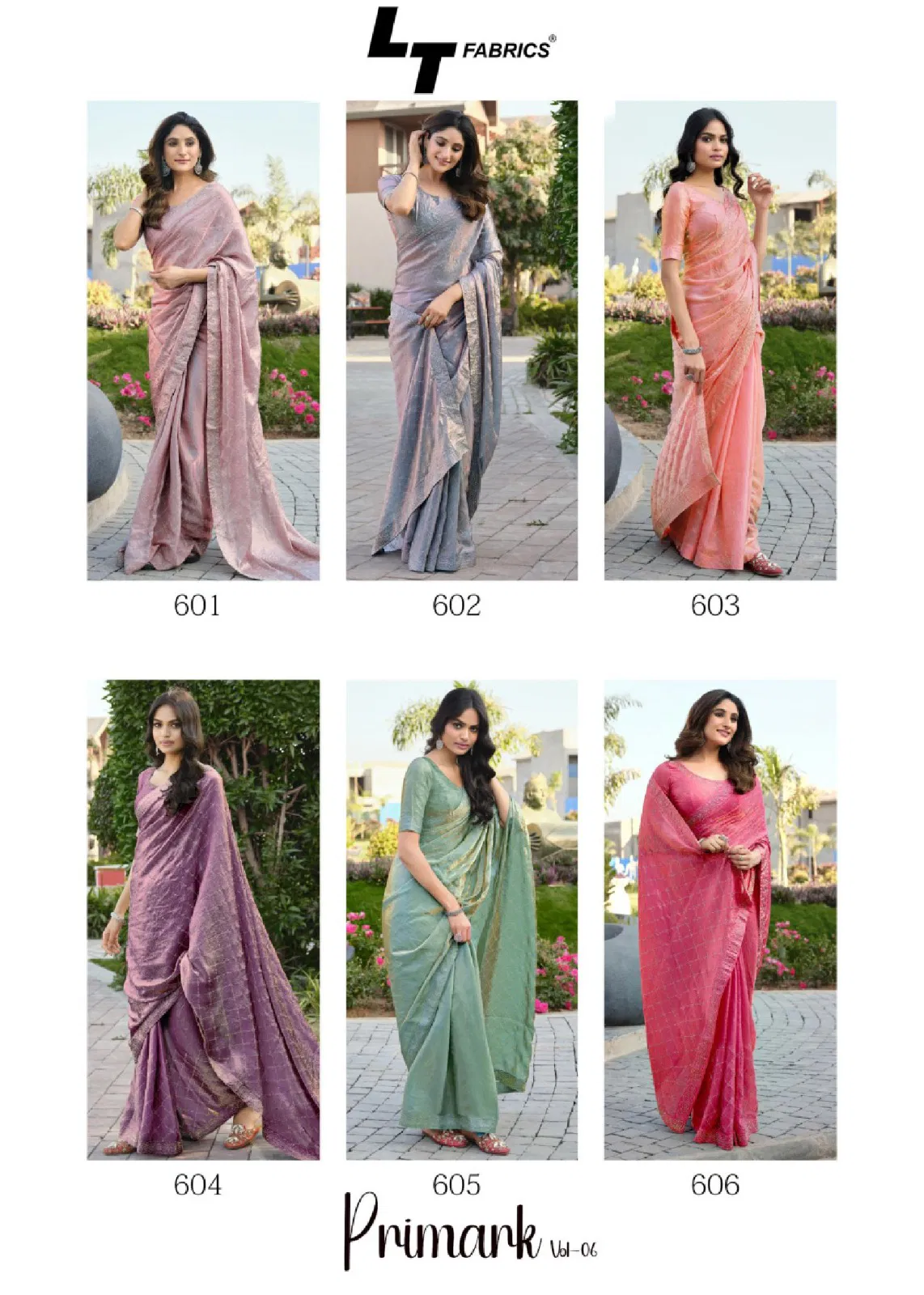 Primark Vol 6 By LT Nc Malai Silk Party Wear Sarees Suppliers In India