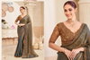 Gold Colour Kaina Vol 4 By Anmol Georgette Shimmer Party Wear Designer Work Sarees Online Wholesale 2306