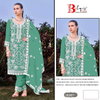 Bilqis B 160 U To X Organza Embroidery Pakistani Salwar Suits Wholesale Price In Surat