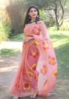 VK4054 Digital Print Orgenza Silk Saree Wholesale Market In Surat With Price