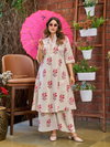 Naisha K 738 Khadi Cotton Aline Wholesale Kurti With Bottom Suppliers In Mumbai