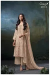 Jazel 5117 By Ganga Cotton Satin Embroidery Plzzo Suits
