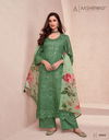 Gulkand Elora By Aashirwad 9859 To 9863 Designer Salwar Suits Surat Wholesale Market
