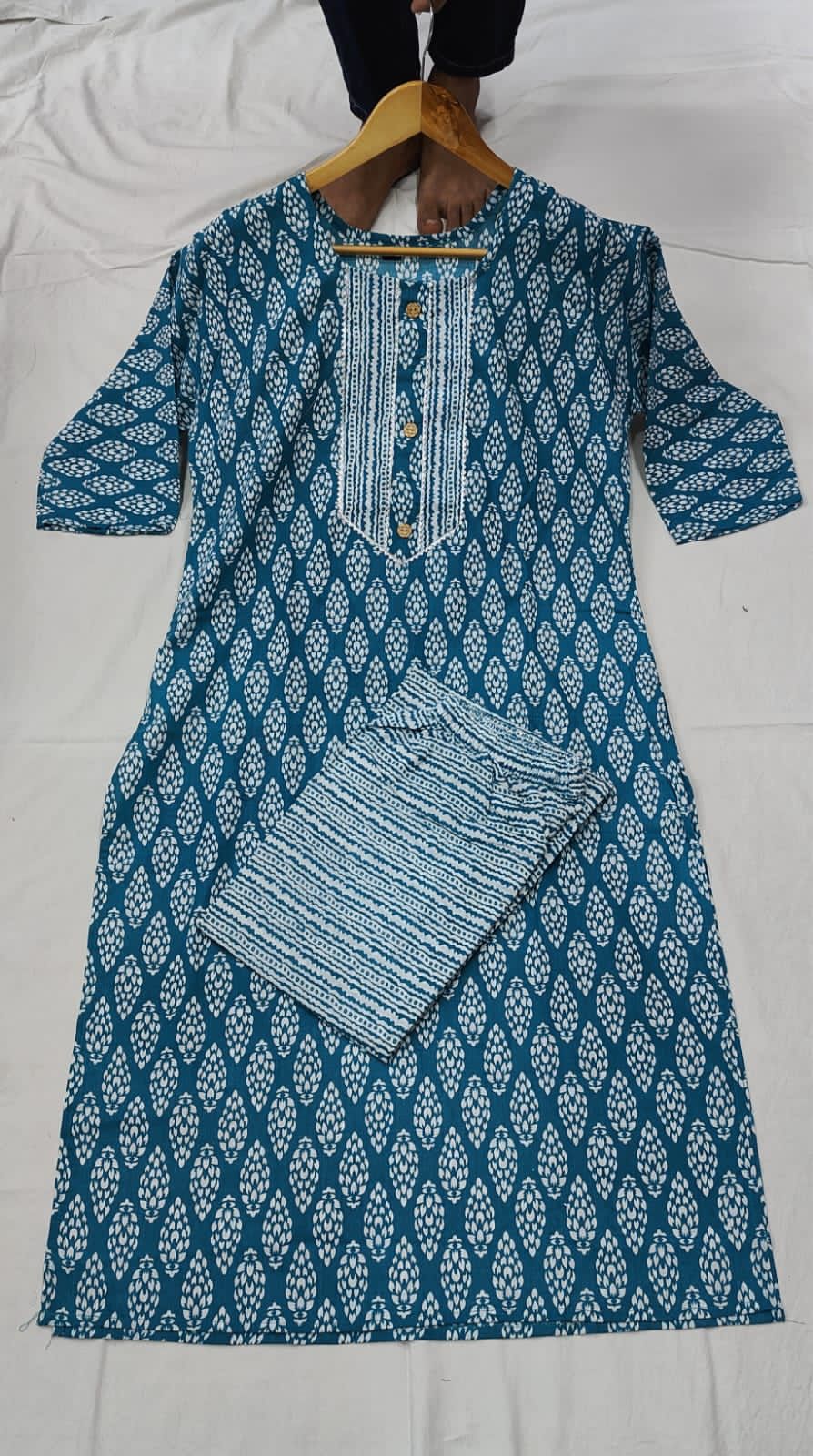 Jaipoor Kurti Cotton Wholesale Kurti with Bottom Manufacturers 