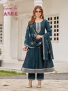 Annie By Aanchi Crystal Silk Kurti Bottom With Dupatta Orders In India
