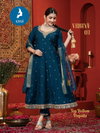 Vidhya By Kaya Roman Silk Anarkali Kurtis Wholesale Distributors In India
