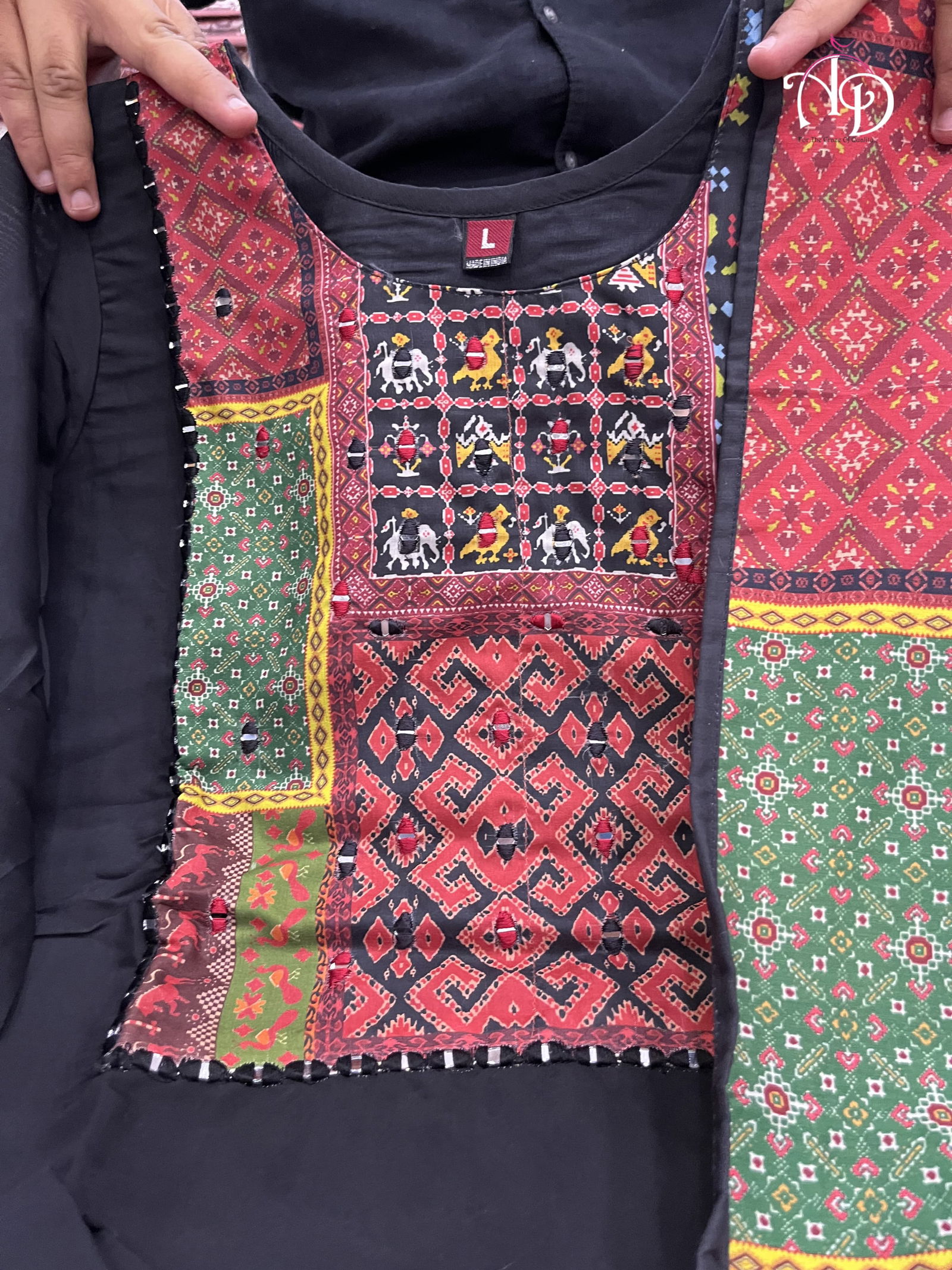 Akshar Black Heavy Banana Silk Kurti With Bottom Dupatta Wholesale Shop In Surat
