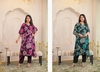 Naisha K 157 Vol 5 Chinon Printed Kaftan With Bottom Wholesale Distributors In India