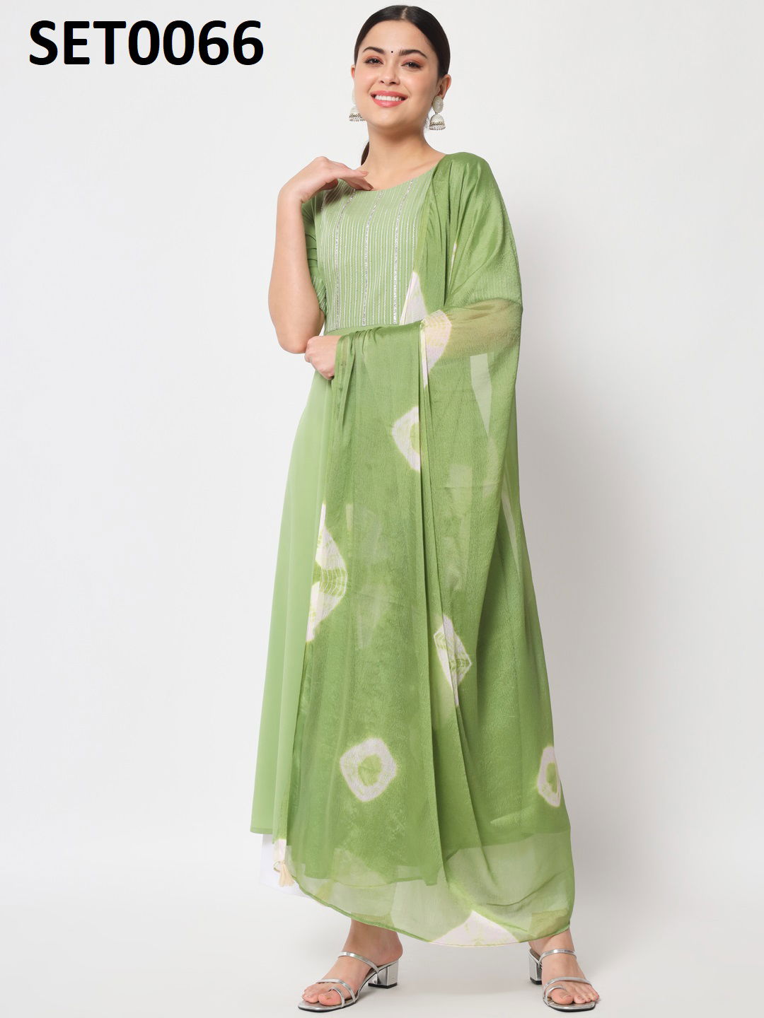 Fiorra SET0000 03 Printed Cotton Kurti With Dupatta Wholesale Clothing Suppliers In India
