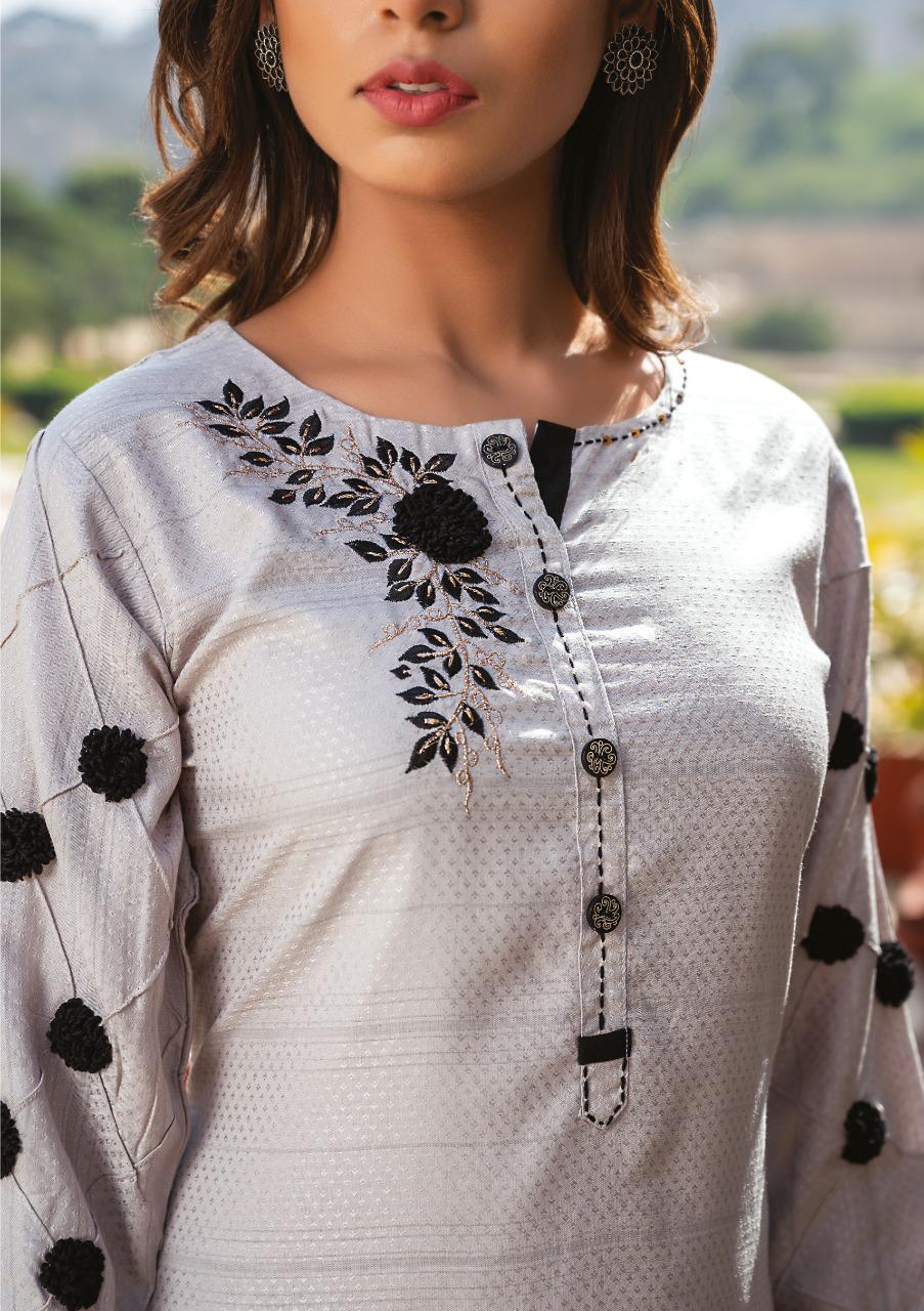 You Gulnaaz Attractive Designer Heavy Latest Fancy Festive Wear Designer Kurtia With Bottom Collection
