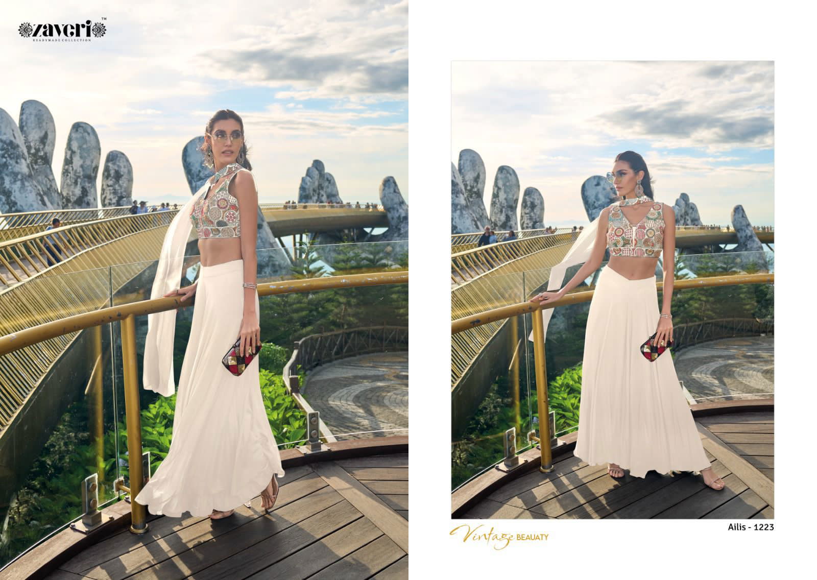 Ailis By Zaveri Western Party Wear Lehenga Choli