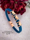 AD Diamond Rose Gold Fancy Bracelets Accessories Catalog