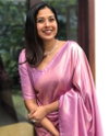 Satani Aarvi Banarasi Soft Zari Work Silk Party Wear Saree Wholesalers In Surat
