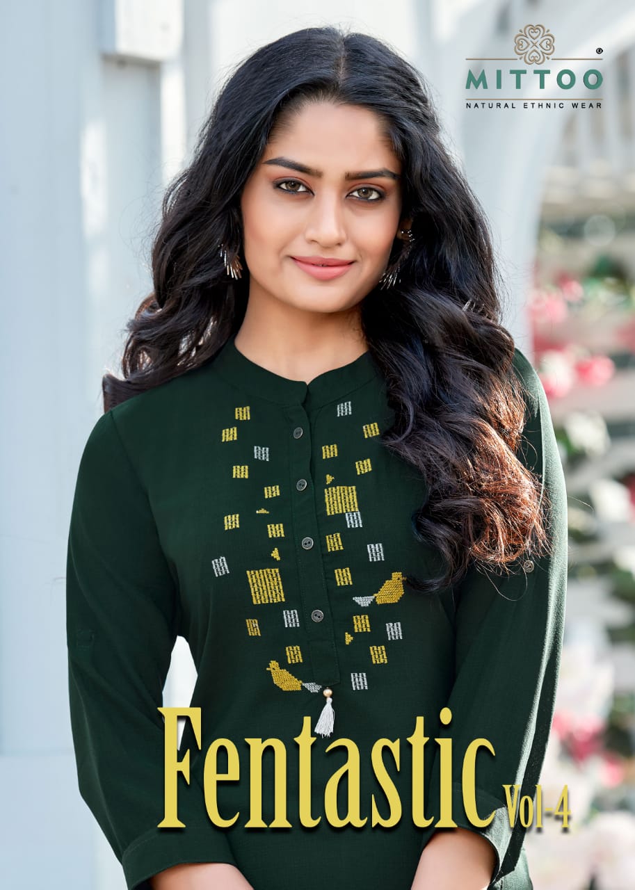 MITTOO FANTASTIC VOL-4 Latest Fancy Designer Festive Wear Heavy Kurtis Collection