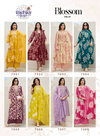 Blossom Vol 7 By Radhika Cotton Printed Online Kurti With Bottom Dupatta Wholesale