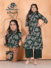 Khush Vol 1 By Sankheswer Vertican Foil Printed Wholesale Kurti With Bottom In India