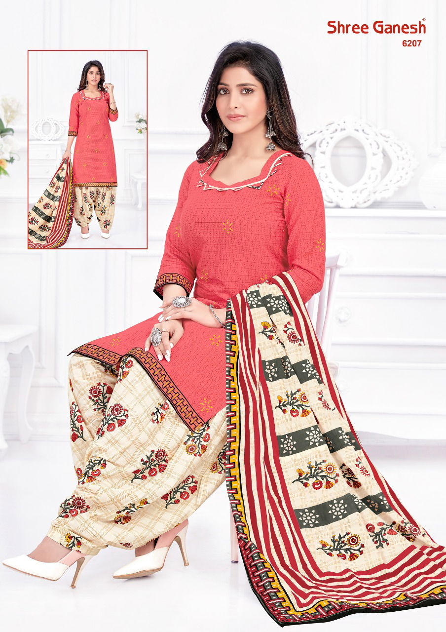 Shree Ganesh Pankhi 1 Latest Designer Pure Cotton Dress Material Collection 