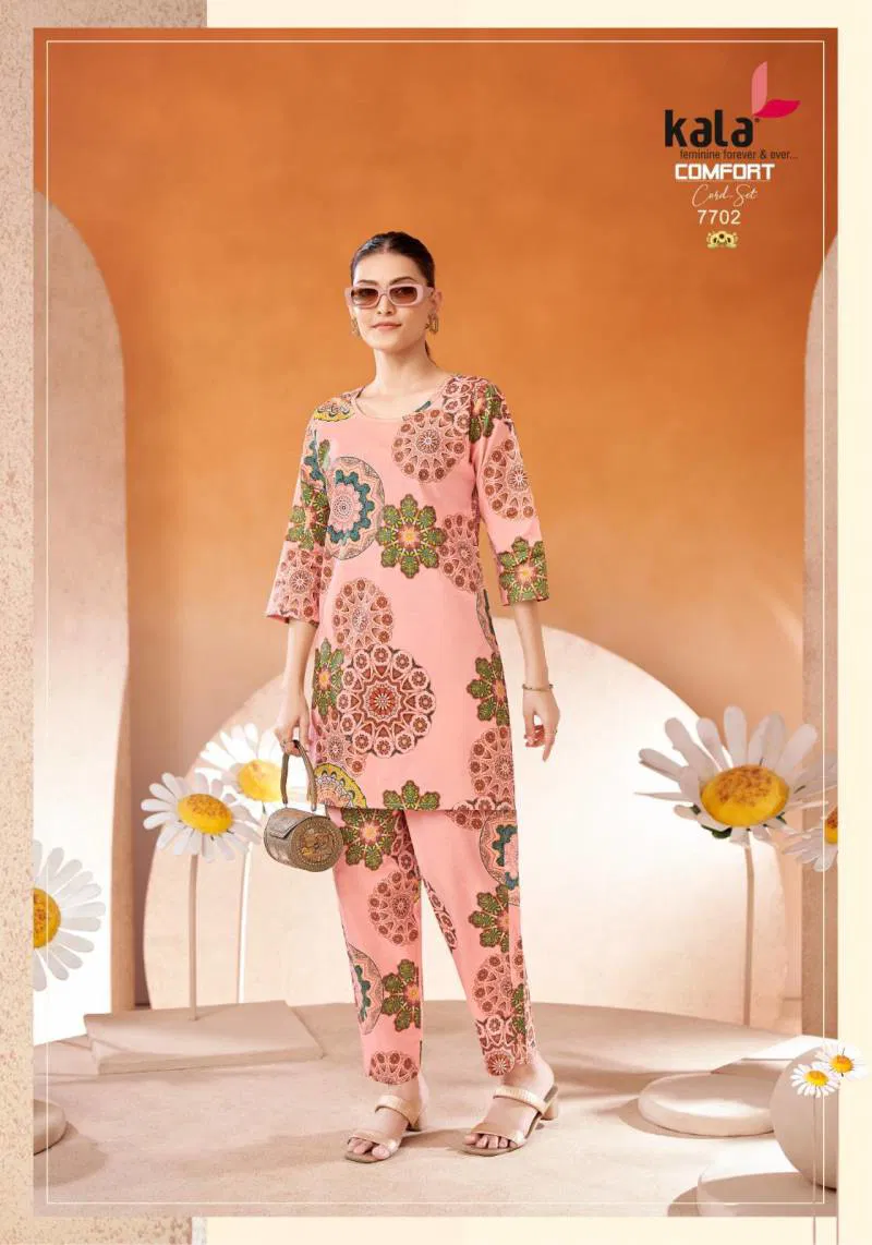 Comfort Cord Set Vol 2 By Kala Printed Cotton Co Ord Set Wholesalers In Delhi