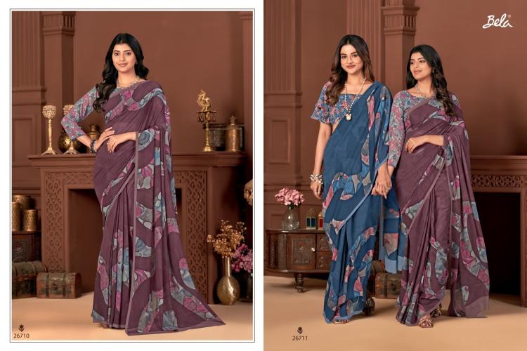 Cherish Vol 2 By Bela Fashion Weightless Stylish Saree Wholesale Market In Surat
