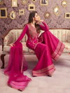 Pankhuri 01 Chanderi Silk With Embroidery Readymade Suits Suppliers In India
