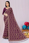 Ronisha 36 Chinon Fancy Daily Wear Saree Wholesale Clothing Suppliers In India