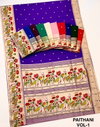 Rajyog Paithani Vol 1 Zari Weaving Paithani Silk Surat Saree Wholesale Market