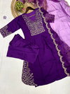 KF 4001 Kalaai Viscose Chanderi Kurti With Bottom Dupatta Suppliers In India