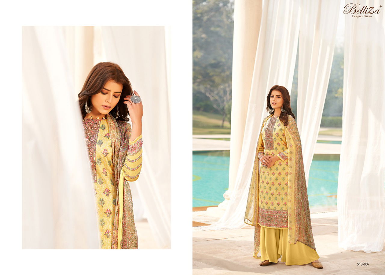 Belliza Riwaaz Latest Casual Wear Pure Original Heavy Jam Cotton Digital Print Designer Dress Material Collection