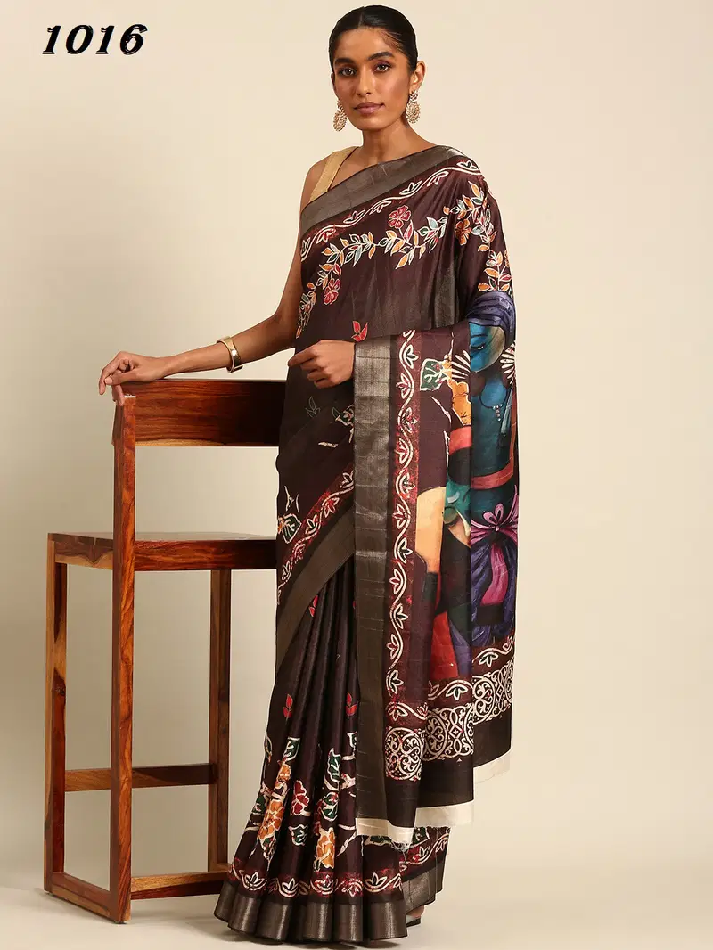 Vantara Vol 6 By Bunawat Cotton Digital Saree Wholesle Price In Surat