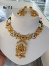 Brass High Gold Necklace 18 Wholsale Online