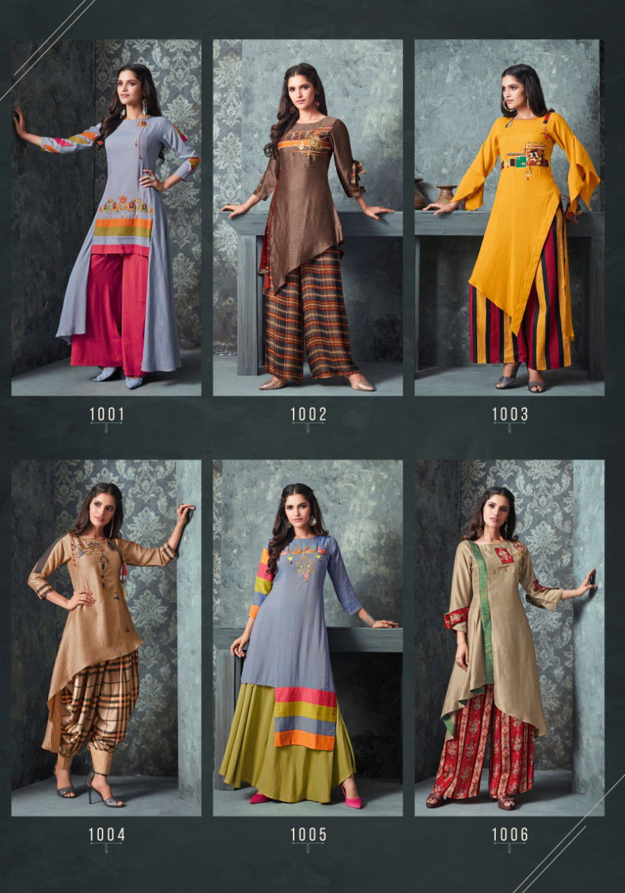 S4U Swag Vol 3 Stylish Killer Silk Party Wear Kurti With Bottom Catalog