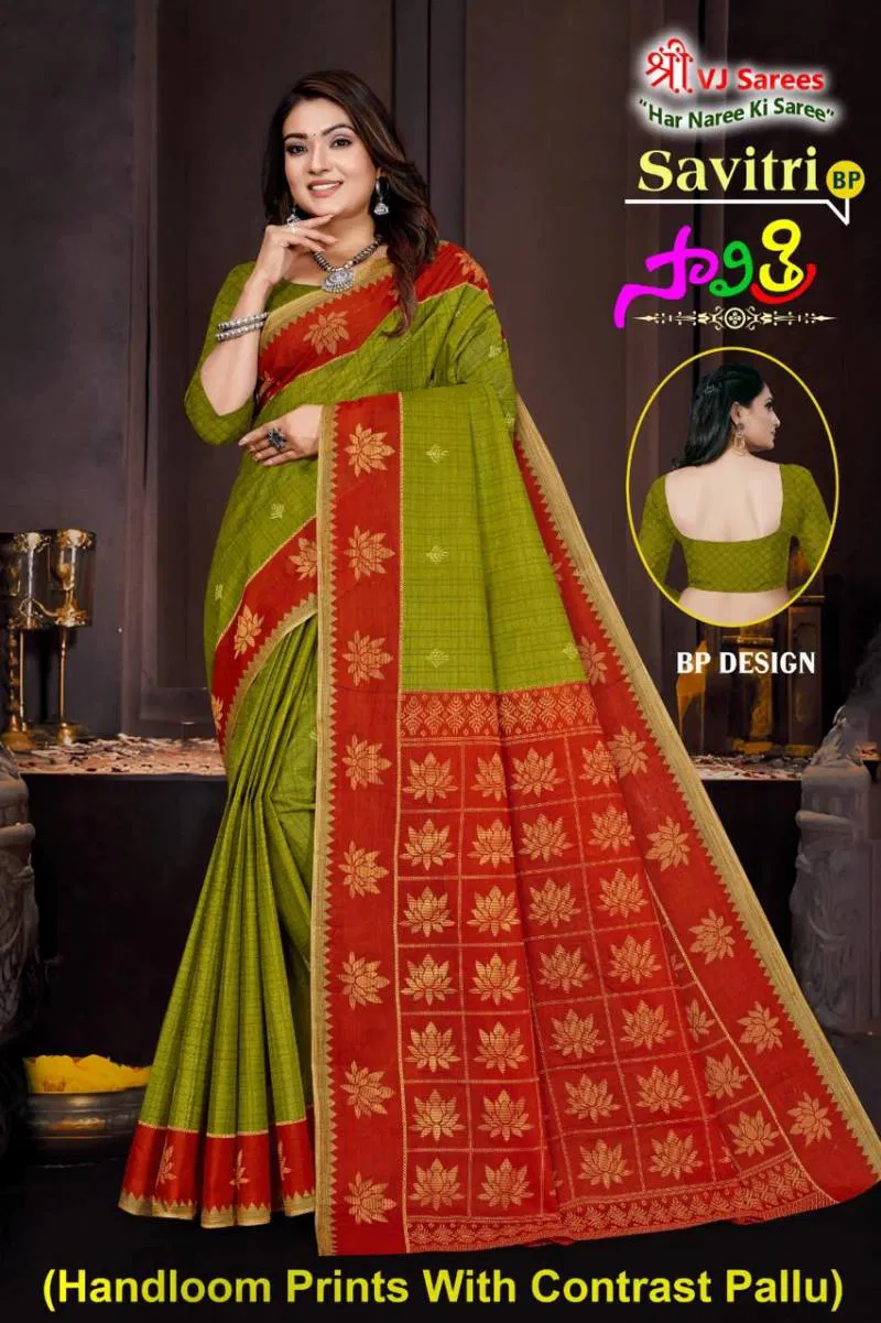 Savitri Vol 01 By Vj Cotton Printed Casual Wear Saree Wholesale Market In Surat