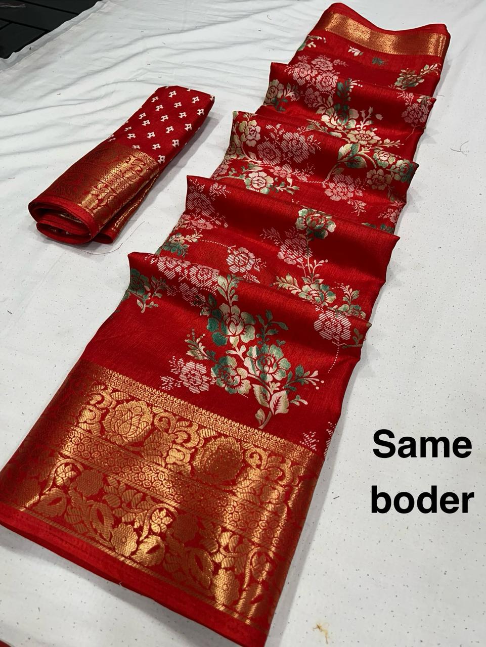 Wow Designer Super Soft Dola Silk Non Catalog Designer Saree Orders In India