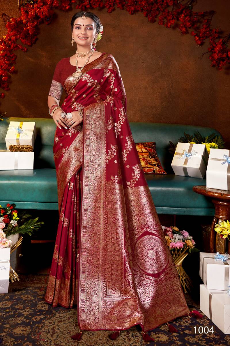 Saroj Grand Opening Silk Vol 3 Wedding Wear Silk Saree Best Wholesale Shop In Surat