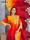 Rangrut Ishara Chinon Embroidery Readymade Plazzo Suits