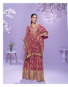Raahi By Sayuri Georgette Digital Designer Kaftan With Gharara Orders In India
