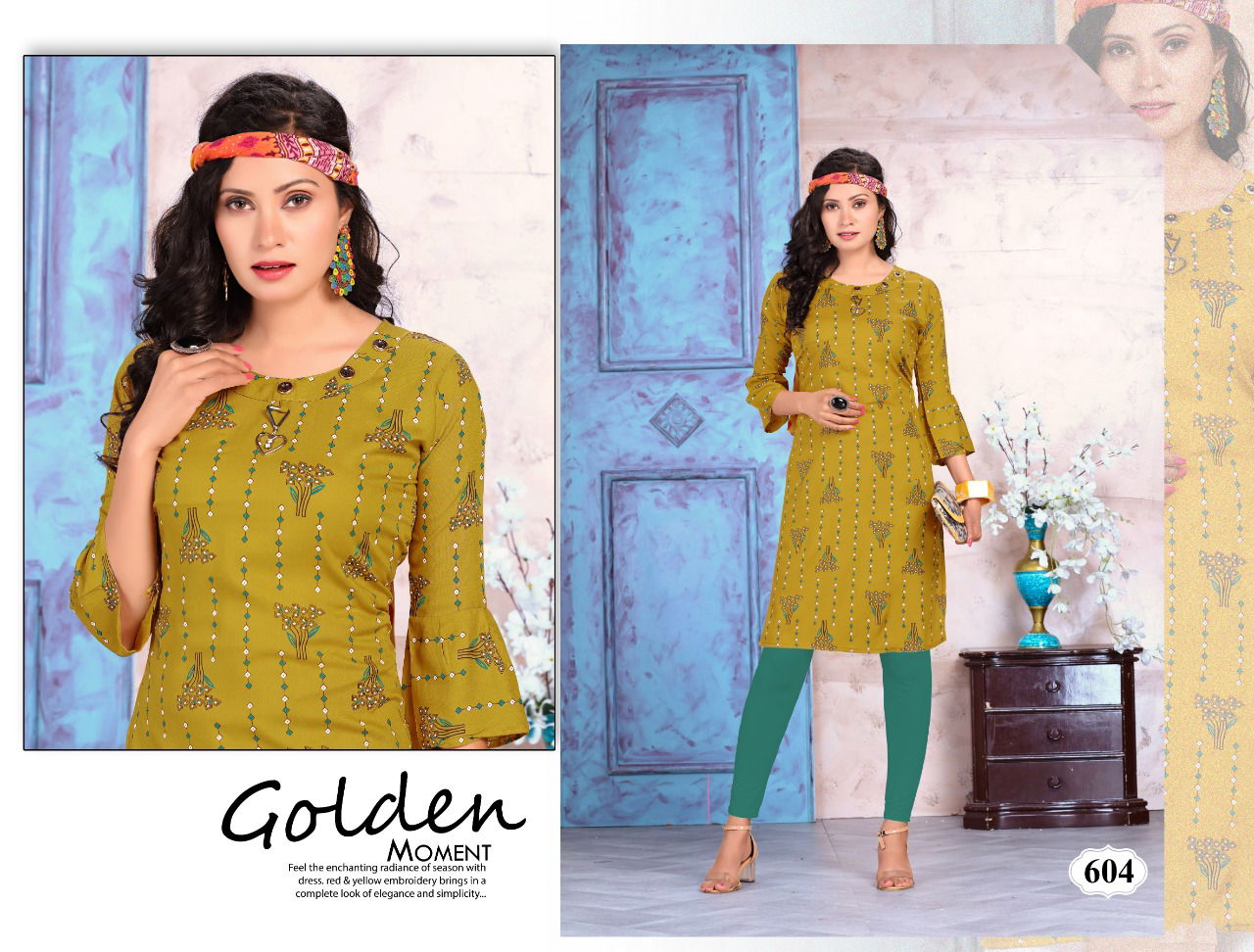 Trendy Heaven 3 Latest Fancy Designer Casual Regular Wear Rayon Printed Kurtis Collection
