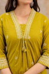 Naisha K 88 Cotton Fancy Neck Readymade Suits Wholesale In India