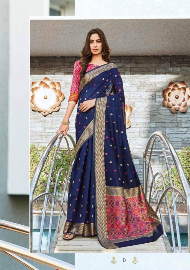 Shangrila Ramaiya Silk Designer Festive Wear Silk Saree Collection 