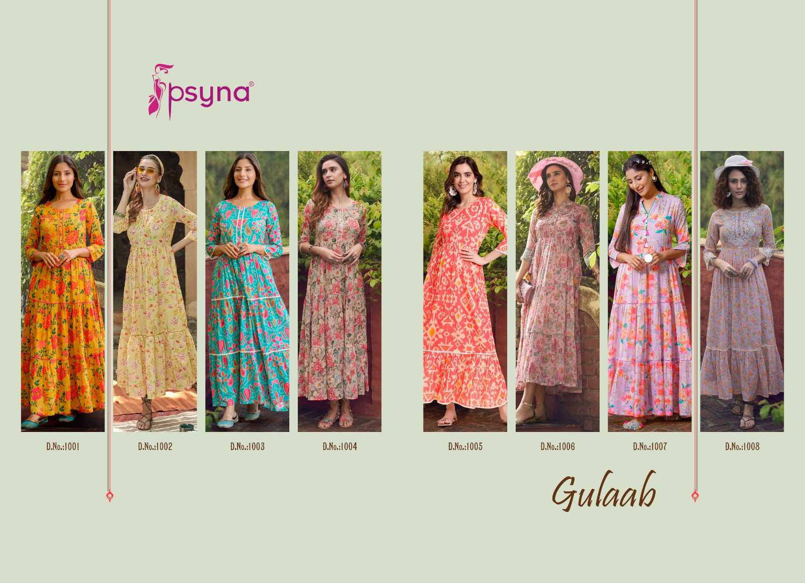 Gulaab By Psyna Cotton Readymade Gown Wholesale Suppliers In Mumbai