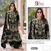Bilqis B 234 A To D Velvet Embroidery Wholesale Pakistani Salwar Suit In India