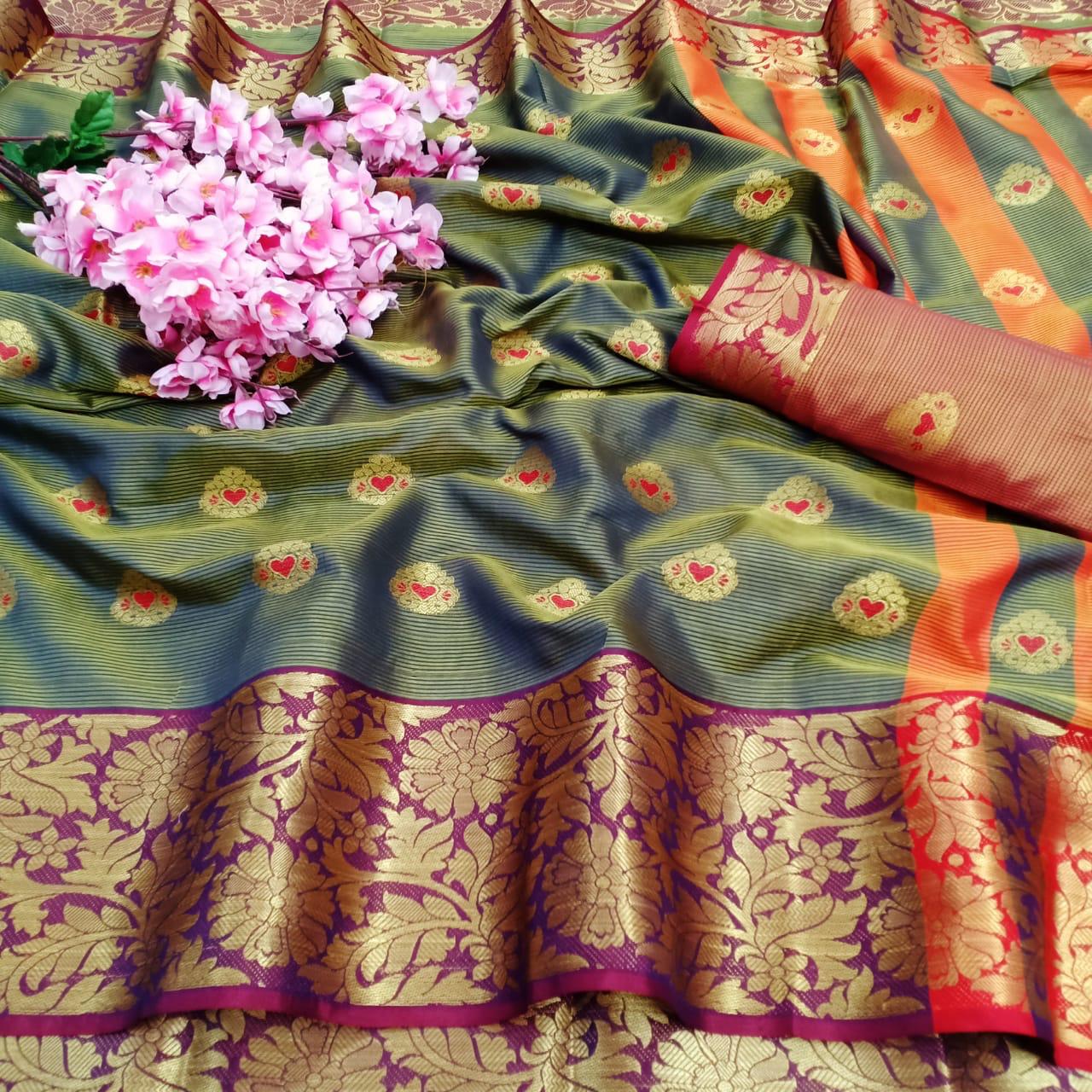 Redolence Nirali Latest Designer Lichi Silk Festive Wear Saree Collection