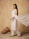 Tew 019 Silk Organza Designer Kurti With Bottom Dupatta Wholesale In India